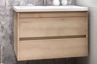 Подвесная тумба под раковину Art&Max Family 100см сканди Family-1000-2C-SO-PB